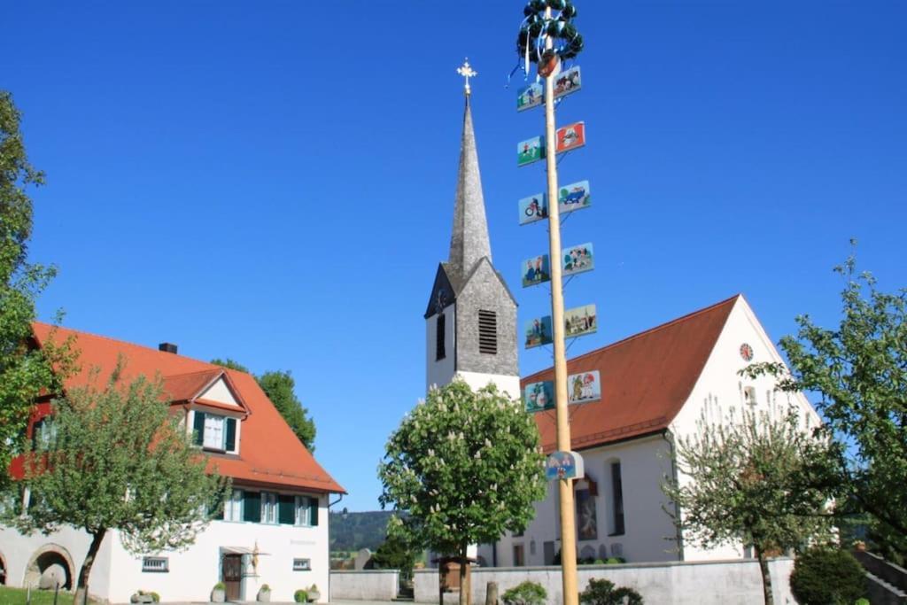 Wohlfuehlapartment Mit Charme Hergensweiler Bagian luar foto